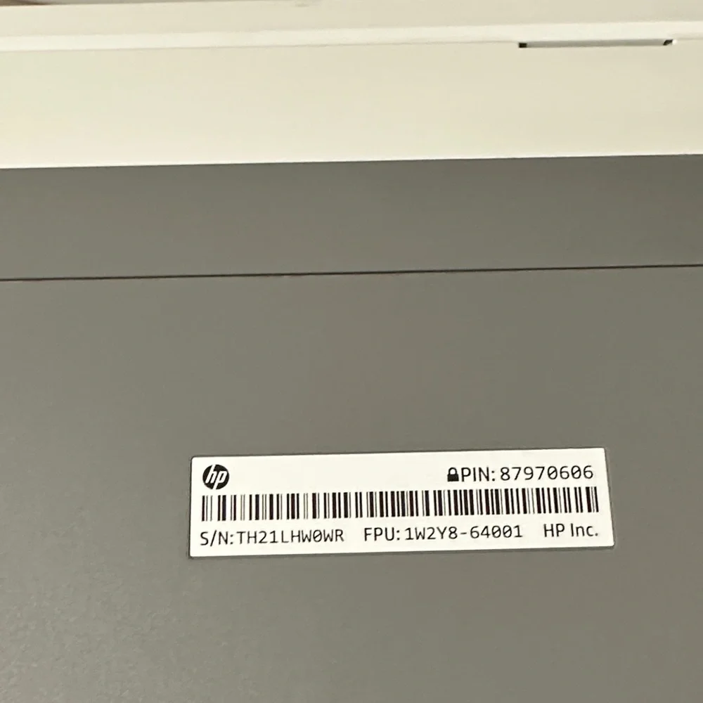 HP All-in-One Printer - White and Tan